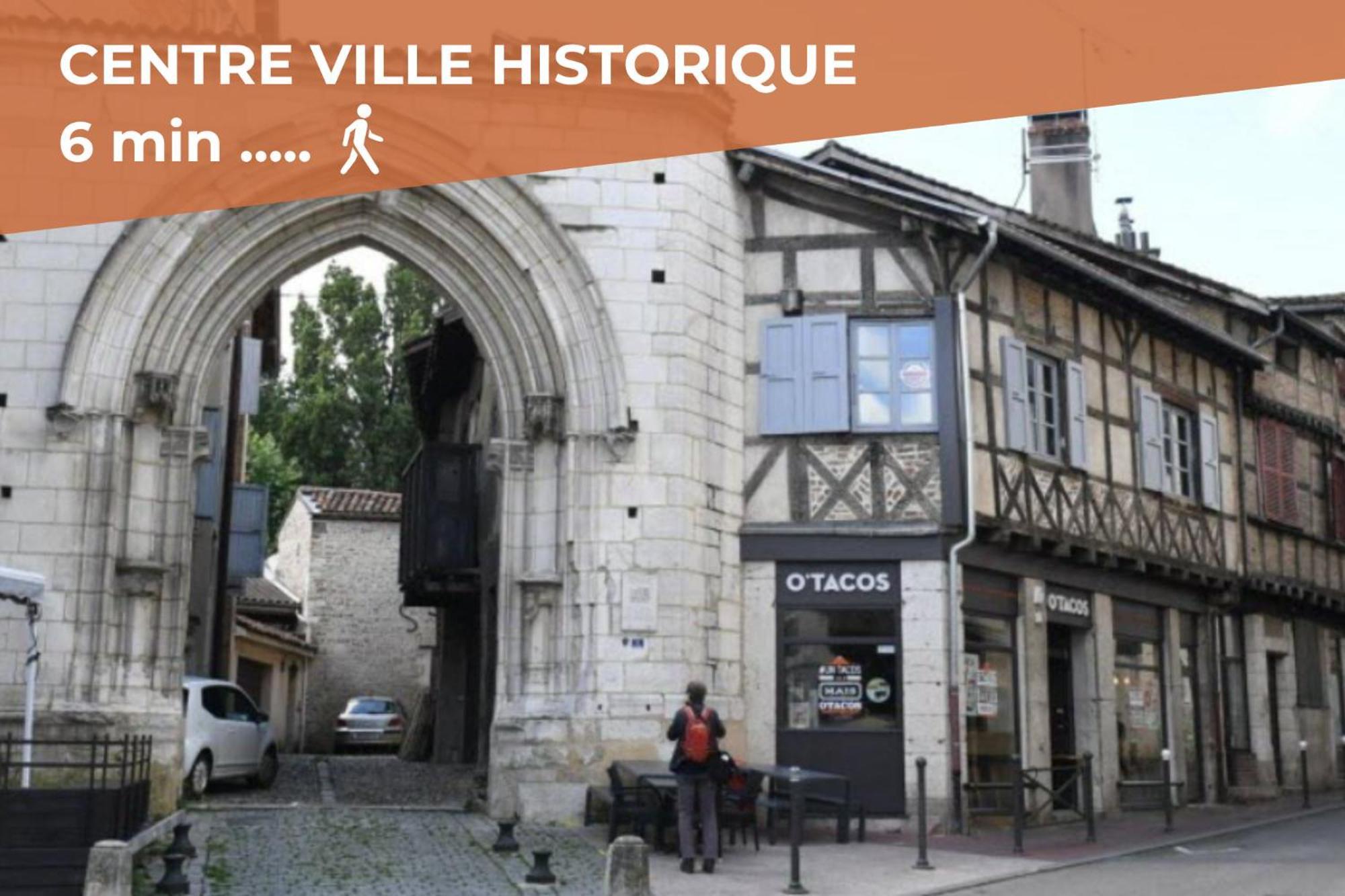 Tournette -6 Pers - Hyper Centre - Wifi * Bourg-en-Bresse